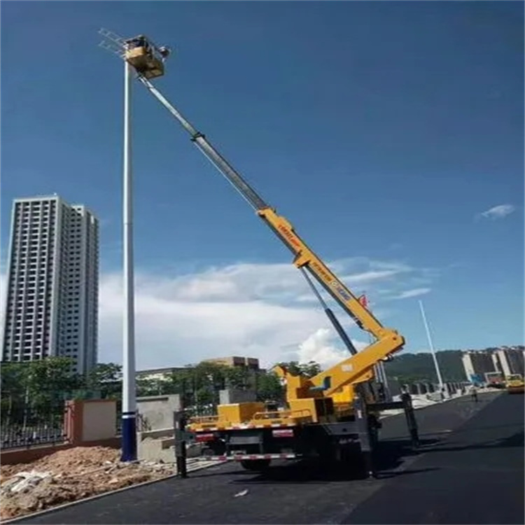 东英镇维修路灯的曲臂升降车出租